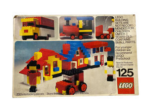 Vintage LEGO Box March 1974 *BOX ONLY No Bricks* Movie TV Prop Compartment